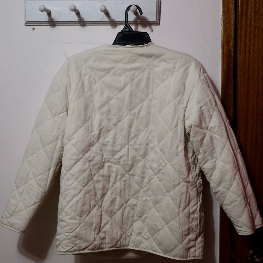 Cream Teddy Jacket - Picture 4 of 7